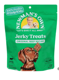 Newman's Own Treats for Dogs, Jerky Treats, Original Beef Recipe